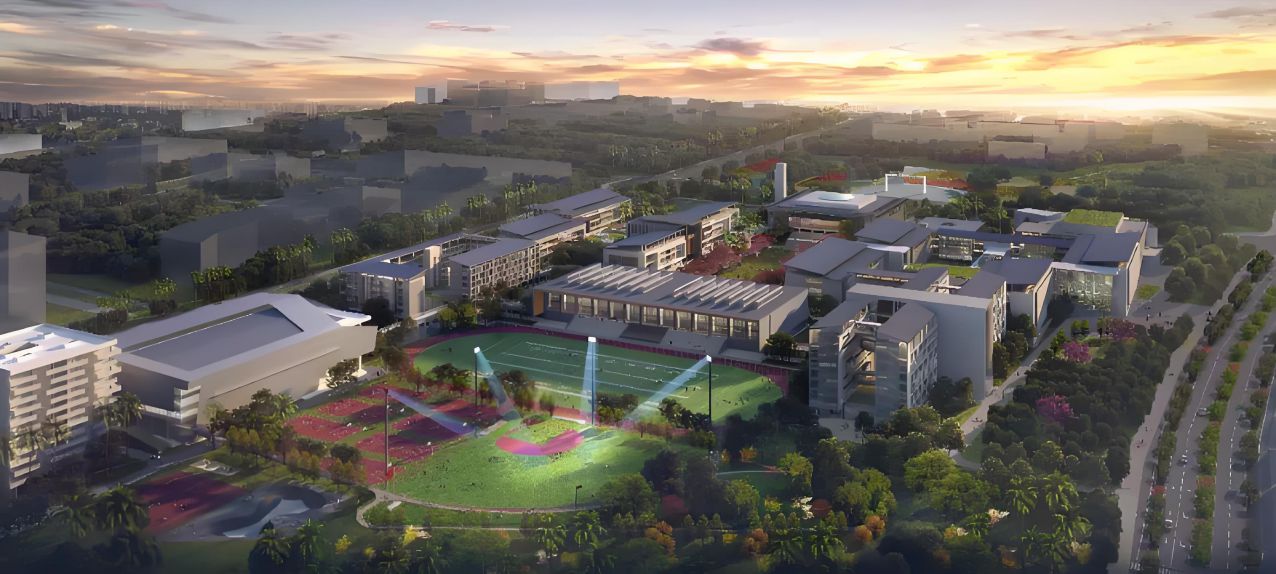 海南生態(tài)智慧城田園生態(tài)學校