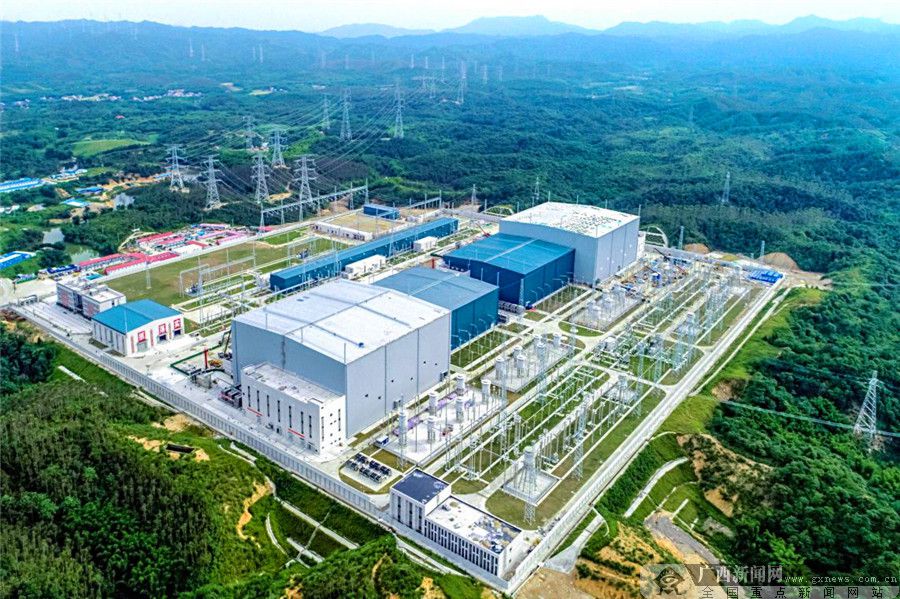 烏東德水電站昆柳龍直流-龍門換流站